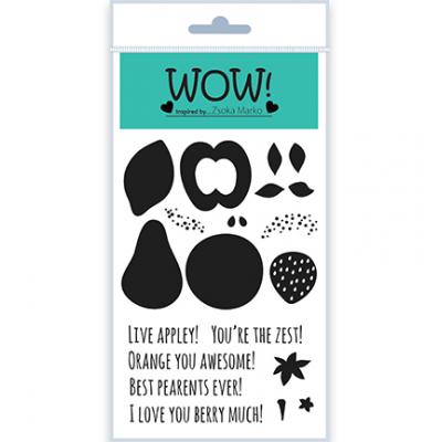 WOW! Clear Stamps - Fruit for Thought
